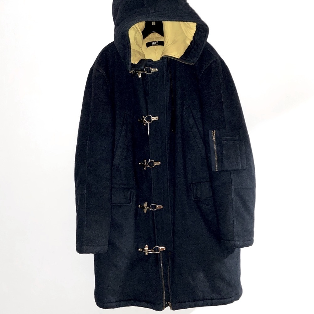RAF by Raf Simons Down filled Parka Navy/Yellow M​​​​